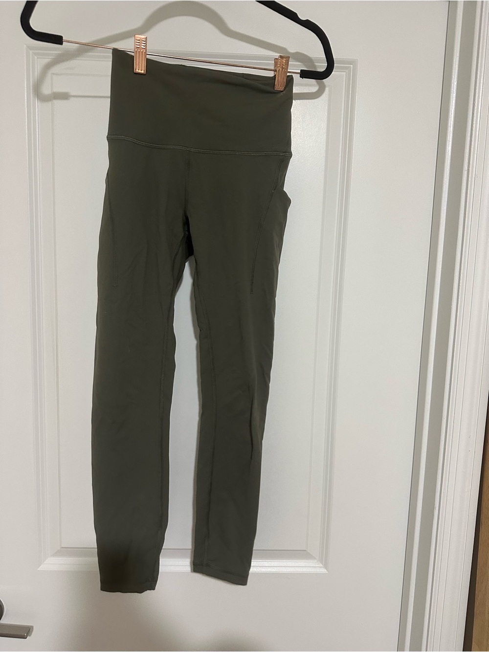 lululemon athletica Olive Performance High-Waist Leggings